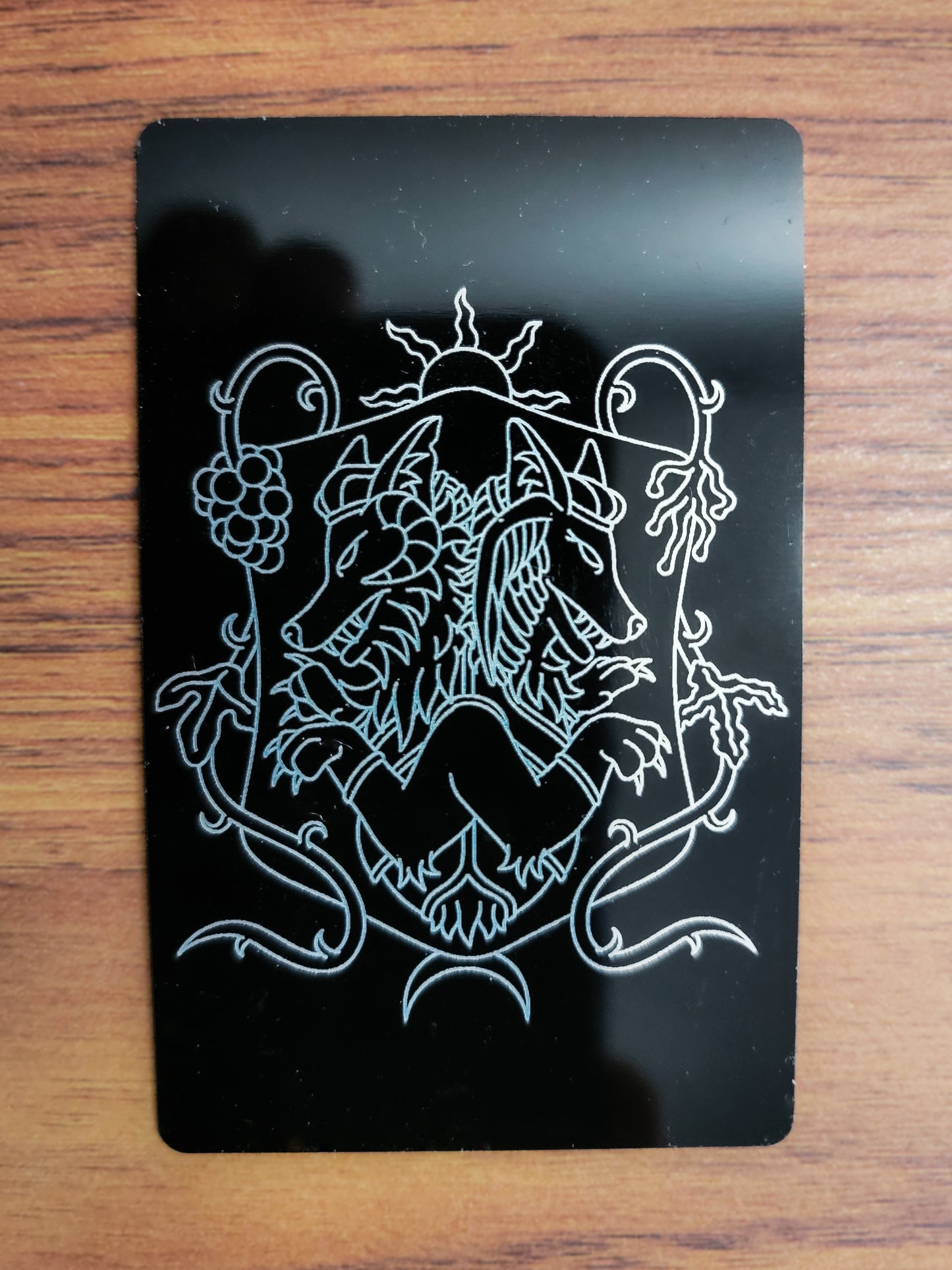 Engraved Aluminum Bookmark