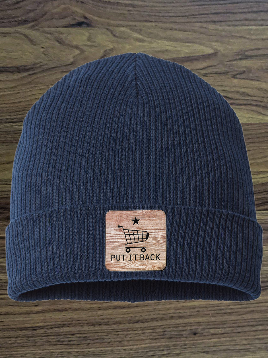 Put It Back 100% Cotton Beanie