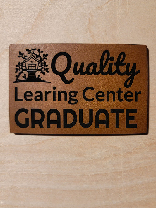 Quality Learing Center Graduate Patch